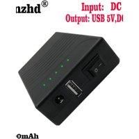 1-10pcs 5V 12v 3400mAh Lithium Li ion 18650 Battery pack 3S1P DC 12V USB 5V Mobile power With 5521 cable and charger