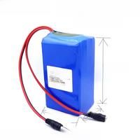 1-6pcs 14V 18.5V 19V 21V 6000mAh Li Po battery with BMS for backup power Integrated street lamp LED Laptop projector 32*60*110mm