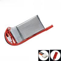 Model battery 2S 7.4V 850mAh 20C For car model toy General Power lithium battery 802540 with JST or SM T Plug