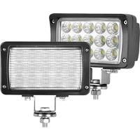 6" Truck Tractor Cabin Flood LED Work Light Offroad Car Auxiliary Lamp for Dozer 4x4 Mining SUV 4wd