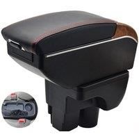 Chevrolet Aveo 3 Sail 3 III Armrest Box Elbow Rest Center Console Car Retrofit Parts Storage