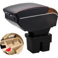 Honda City 03-08 GD8 Armrest Box Elbow Rest Center Console Car Retrofit Parts Storage Accessories