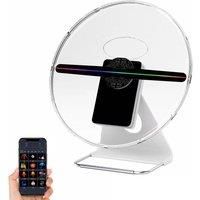 3D Holographic Fan 30CM 3D Hologram Projector Advertising Display with 256LEDS LED Light WIFI/Mobile