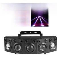 Fan Shape LED Stage Light 5X10W RGBW 4IN1 LED Beam Light DMX Control Scanning Laser Light Projector