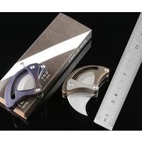 TWO SUN TS151 Folding Knife 14C28N Blade Fruit Titanium Alloy Handle Camping Outdoor Survival EDC