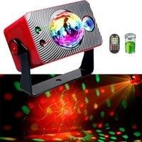 Party Lights Dj Disco Ball Light LED Stage Strobe Lights Sound Activated with Remote Control for