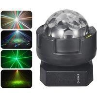 Mini 30W Magic Ball Moving Head Light DMX Control DJ Laser Light Projector 2X10W Strobe Light for