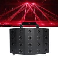20 Eyes Thick Beam Matrix Laser Light 10W Red Color Laser Light Projector DMX Control DJ Lights