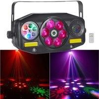 Party Light DJ Disco Strobe Lights 6X10W Bee Eye LED Effect Lights Sound Activated LED Pattern Light