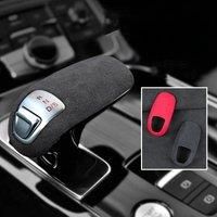 Tirm Gear Lever Shift Knob Cover Protector Car Interior Accessories Auto LHD For Audi A8L 2014 2015