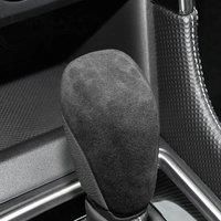Trim For Subaru WRX XV Forester Outback Auto Parts Gear Lever Shift Knob Cover Alcantara Suede