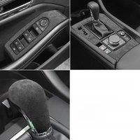 For Mazda Axela 2020-2025 Gear Lever Cover Central Control Panel Frame Lift Window Panel Kit