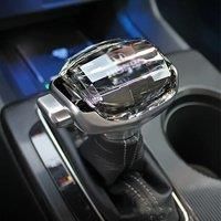 Car Crystal Gear Shift Knob Stick Cover Protector Trim Lever Handle Replacement For Honda Civic 10th