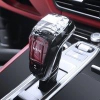 Crystal Handle Auto Gear Shift Knob Cover Stick Protector Lever Replacement Modification Parts For