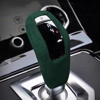 Alcantara Suede Interior Gear Shift Knob Cover Lever Trim For Land Rover Range Rover Sport Discovery