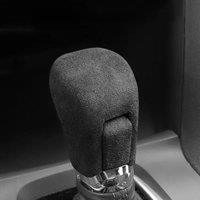 Alcantara Suede Central Control Armrest Cover Gear Lever Shift Knob Cover Trim For Honda Civic
