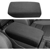 Suede Car Wrapping Alcantara Car Styling Center Console Stowing Tidying Armrest box Panel Trim For