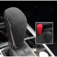 Alcantara Suede Shifter Gear Head Handle Shift Knob Cover Trim For Audi A6L 2016-2018 A7 2015-2018