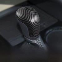 Carbon Fiber ABS Gear Lever Shift Knob Cover Accessories Auto Trim For Corolla Levin Avalon