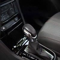 Trim For Buick Envision Encore Verano Encore GX Carbon Fiber ABS Gear Shift Knob Cover Protector Car