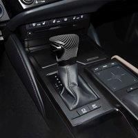 Carbon Fiber ABS Style Parts Gear Shift Knob Cover Lever Stick Head LHD Trim For LEXUS ES UX LX Car Interior Accessories Auto