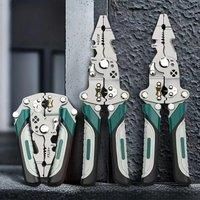 Wire Stripper tool Electrician Wire Crimper Peeler Pliers Cables Stripping Home Multifunctional Press Plier Electrician tools