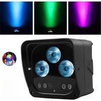 Wireless Rechargeable Stage Par Light IP64 Waterproof 3X10W RGBW 4IN1 Battery Powered Stage Lights