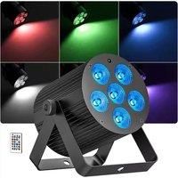 Rechargeable LED Stage Par Lights 6X6W RGBWA+UV 6IN1 Battery Powered Par Can Lights With 5200 mAh