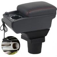Car Toyota Vios Belta Yaris NCP42 Armrest box£ central content store case console storage elbow
