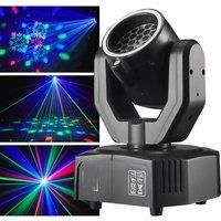 Mini Beam LED Moving Head Light DMX Control Dj Lazer Light Projector 30W Stage Pattern Party Lights