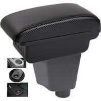 Car Renault Captur Clio 3 4 III IV Armrest box central console storage case driver elbow support