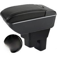 Honda Fit Jazz GE Armrest box central console storage case driver elbow support rest arm