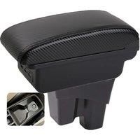 Car Honda City GM6 Armrest box central console storage case driver elbow support