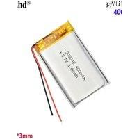 3.7V polymer lithium battery For beauty device flashlight hand warmer Bluetooth speaker nebulizer