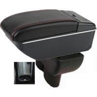 Car Touran Caddy Armrest box central console storage case driver elbow support rest arm