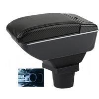 Car Toyota Prius C Aqua Armrest box central console storage case driver elbow support rest arm