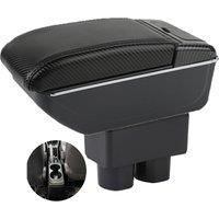Car Toyota Yaris vios Armrest box central console storage case driver elbow support rest arm