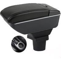 Car Toyota Yaris Vitz Vios Hatchback Armrest box central console storage case driver elbow support