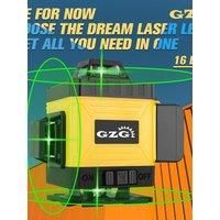GZG 1 Set 4D 16 Lines Laser Level 360, Self-Leveling laser, Automatic laser level, Laser Level 16 Lines 3d Self-Leveling 360, Gr