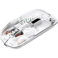 X11 Mouse Wireless Gaming Computer Office 2.4g Bluetooth Laptop Mouse USB Type-C Rechargeable Transparent Shell Laser Roller
