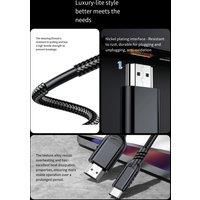 USBType-C to HDMI 2.0 Cable 4k/60Hz Game Computer Office Meeting mobile Phone 1.8M Braided Video Data Cable Laptop TV Wired