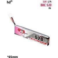 520mAh 3.8V 80C high-rate lithium battery For HV indoor remote control drone model aircraft FPV Toy car Drone batteries