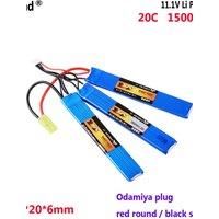 11.1V 1500mAh 20C For Eagle King Triplet Water Electric Toy Long strip lithium battery 3S model aircraft battery