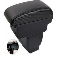 Car Mazda 2 Demio Armrest box central console storage case driver elbow support