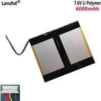 New 7.6V 6000mAh HW-31130148 H-35130148P Laptop Tablet PC Battery For Chuwi Ubook Pro 12.3 CWI509 10 PIN 7 Wires Plug