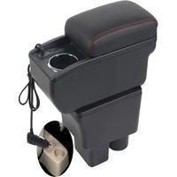 Car Fabia Roomster Armrest box? rest arm central content store case console storage elbow support
