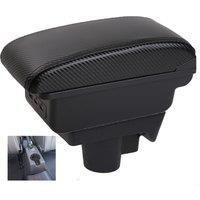 Car Opel Astra H Armrest box central console storage case driver elbow support