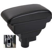 Car Opel Corsa Armrest box central console storage case driver elbow support