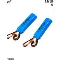 7.4V 400mAh 20C lithium batteries For Weili P929, P939, K979, K989, K999, K969 remote control cars battery