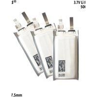 3.7V 500mAh 30C cell 752042 For model aircraft quadcopter mosquito vehicle high-rate cell Mosquito Vehicle 1/28 Battery